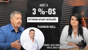 amit a 3 százalékos start hitelről tudnod kell