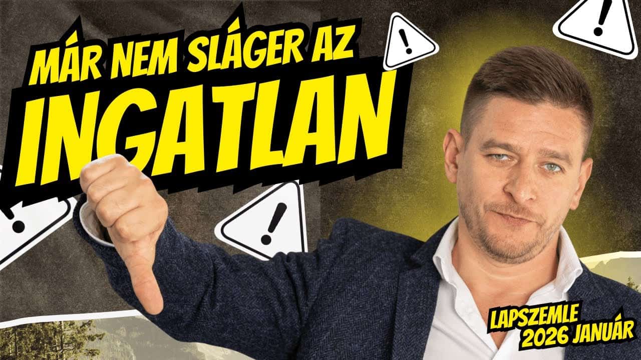 Idén már nem az ingatlan lesz a sláger - ingatlanpiac lapszemle 2026-01