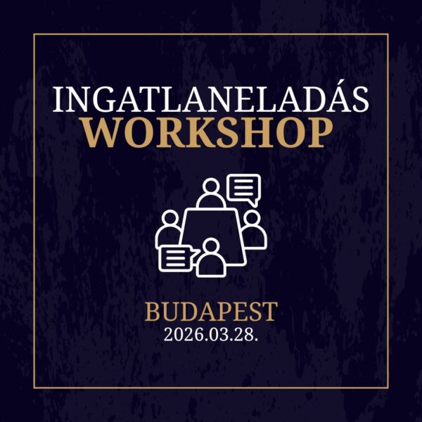 Ingatlaneladás workshop