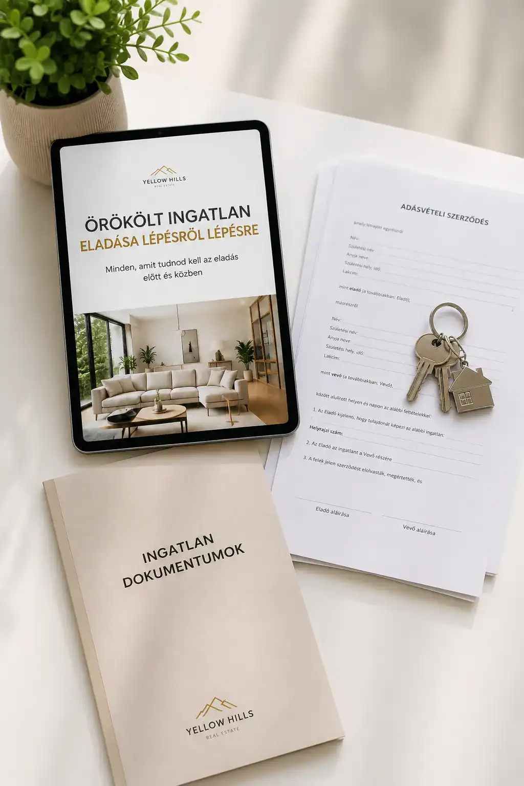 Örökölt ingatlan dokumentumok és PDF útmutató