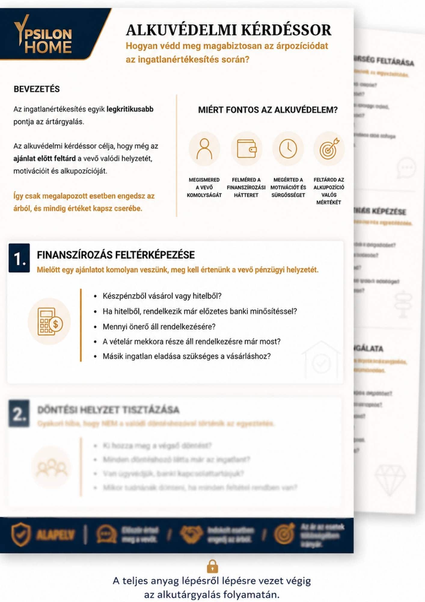 Ízelítő az Alkuvédelmi Kérdéssorból