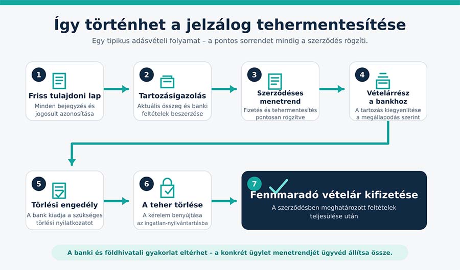 jelzálog tehermentesítése