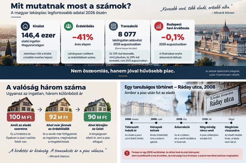 Magyar lakáspiac számokban és tanulságokban - mit mutatnak a számok - 800