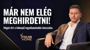 Véget ért a könnyű ingatlaneladás korszaka - YT cover